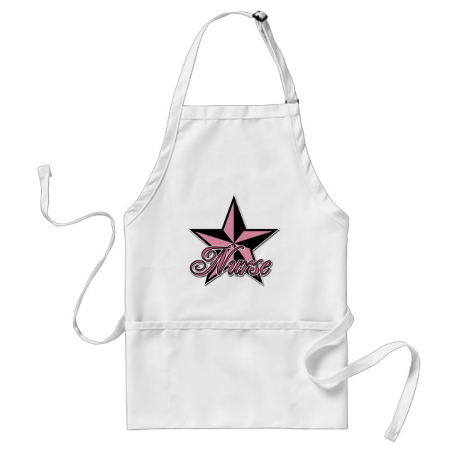 Rockstar Nurse Schürze (Vorne)