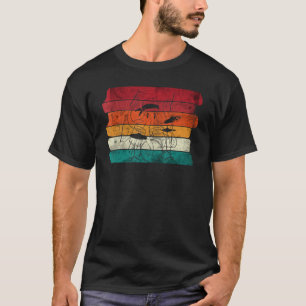 Rockstar Octopus Vintag Drummer Playing Drums Dru T-Shirt