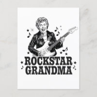 Rockstar Oma - Spaß und Retro Music Design