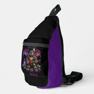 Rockstar Reptiles Midnight Jam Session Crossbody Bag
