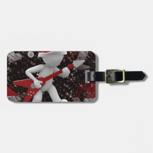 Rockstar Santa Gepäckanhänger