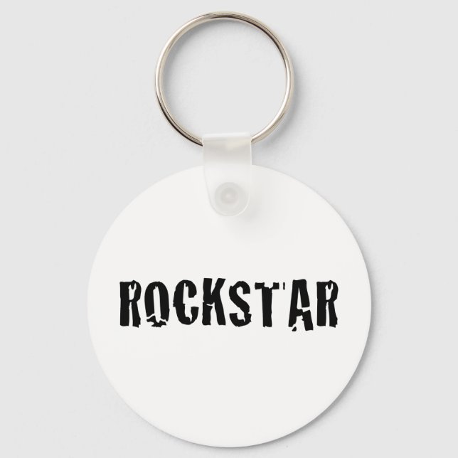 Rockstar Schlüsselanhänger (Vorderseite)