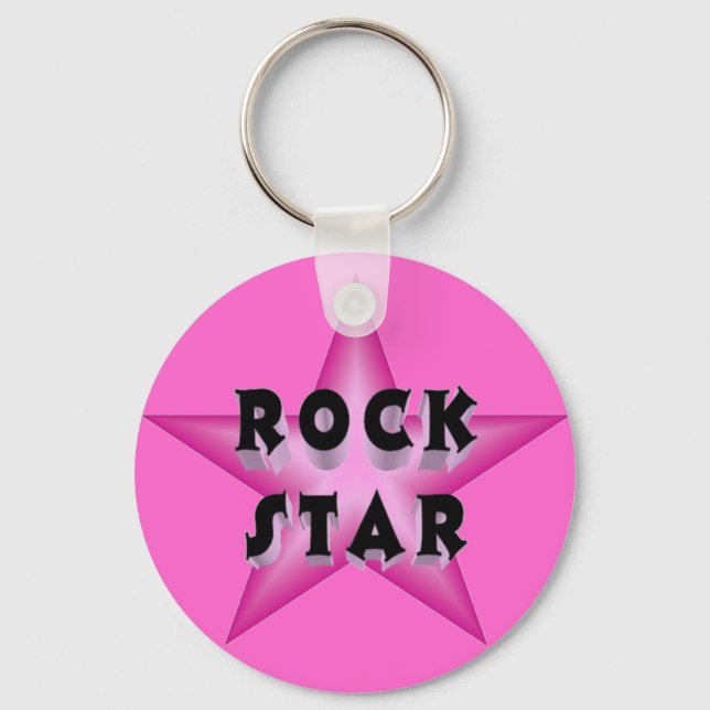 Rockstar-Schlüsselanhänger Schlüsselanhänger (Vorderseite)