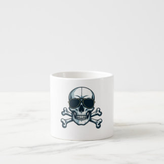 Rockstar Skull T - Shirt - Bold and Badass" Espressotasse