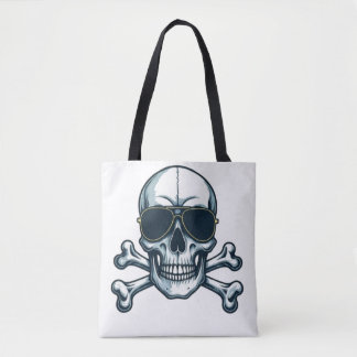 Rockstar Skull T - Shirt - Bold and Badass" Tasche