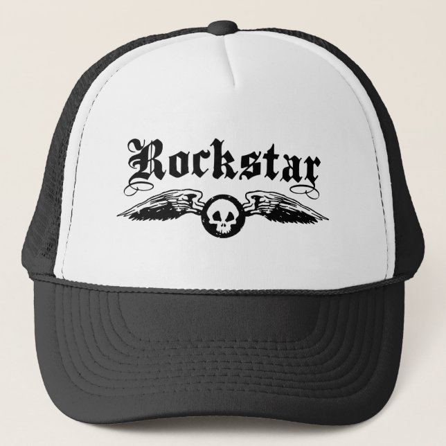Rockstar Truckerkappe (Vorderseite)