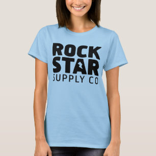 Rockstar-Versorgungs-Logo-Mädchen-T-Shirt T-Shirt
