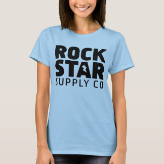 Rockstar-Versorgungs-Logo-Mädchen-T-Shirt T-Shirt
