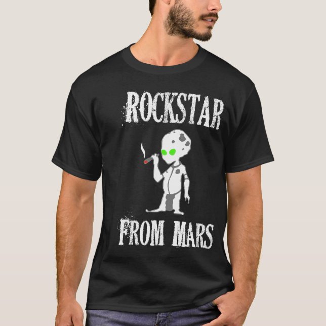 Rockstar von den Mars T-Shirt (Vorderseite)