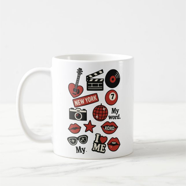Rockstars Ästhetik  Kaffeetasse (Links)