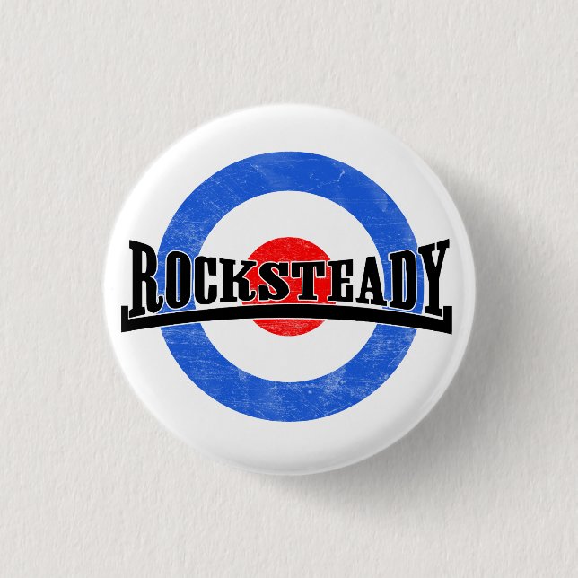 Rocksteady Mod-Knopf Button (Vorderseite)