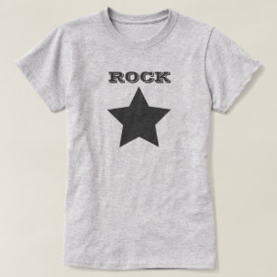 ROCKSTERN  Grauer Star - Frauen - T - Shirt