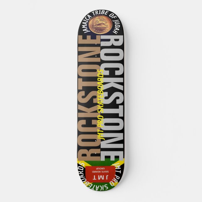 ROCKSTONE 8 1/4" Skateboard Deck (Vorderseite)