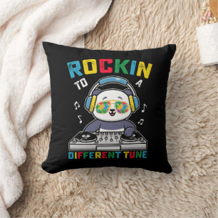 Rockt Nach Einer Anderen Melodie Panda-Autismus-Be Kissen