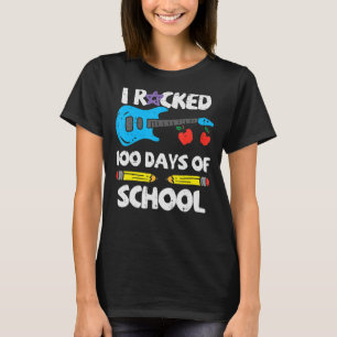 Rockte 100 Tage Schulgitarre 100 Tage Smarter T-Shirt