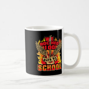 Rockte 100 Tage Schulmusik 100 Tage Schulzeit Kaffeetasse