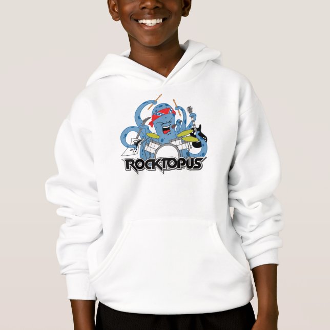 Rocktopus Hoodie (Vorderseite)