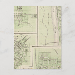 Rockville, Parke Co, Montezuma, Parke Co Postkarte