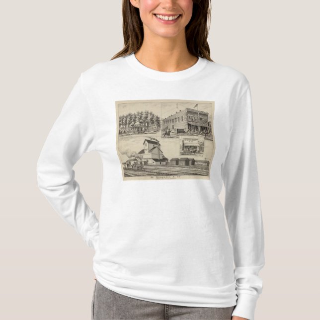 Rockwel Landkreis, Kansas T-Shirt (Vorderseite)