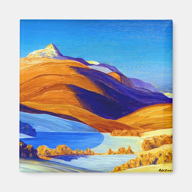 Rockwell Kent Vermont Study Magnet (Vorne)