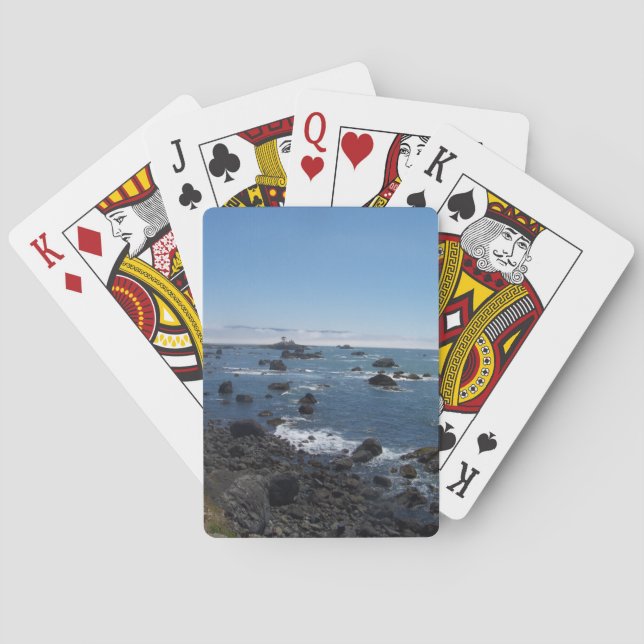 Rocky Beach Fotografie Spielkarten (Rückseite)