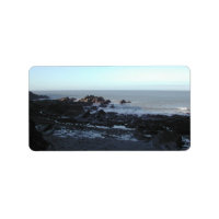 Rocky Beach. Landschaftliche Küstensicht.