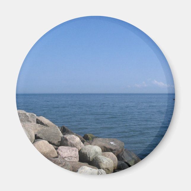 Rocky Beach Magnet (Devant)