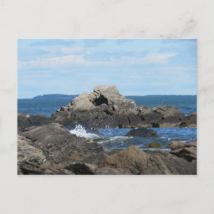 Rocky Coast, Cape Elizabeth, ME Postkarte