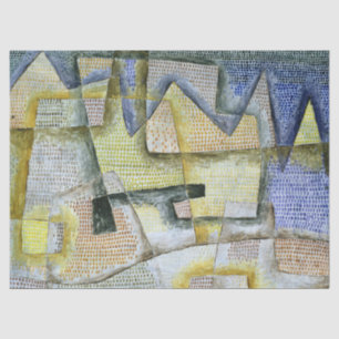 Rocky Coast von Paul Klee Seidenpapier