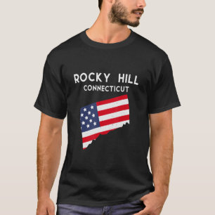 Rocky Hill Connecticut USA Staat America Travel Co T-Shirt