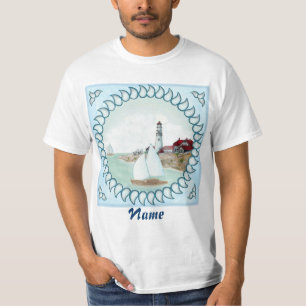 Rocky Lighthouse T - Shirt