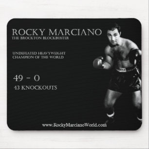 Rocky Marciano-Mausunterlage Mousepad