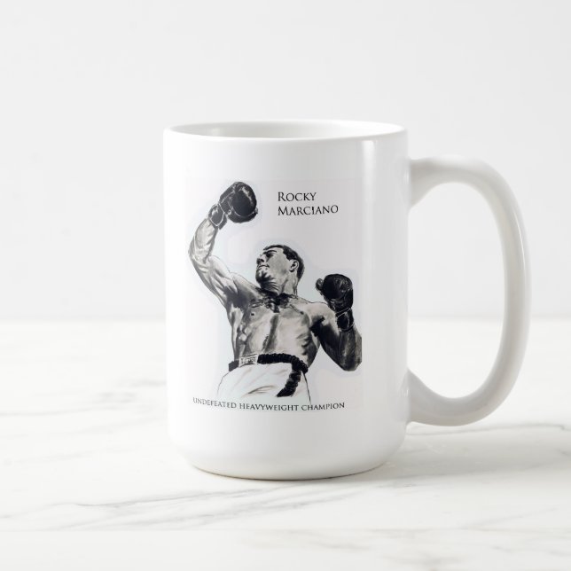 ROCKY MARCIANO PUNCH MUG (Droite)