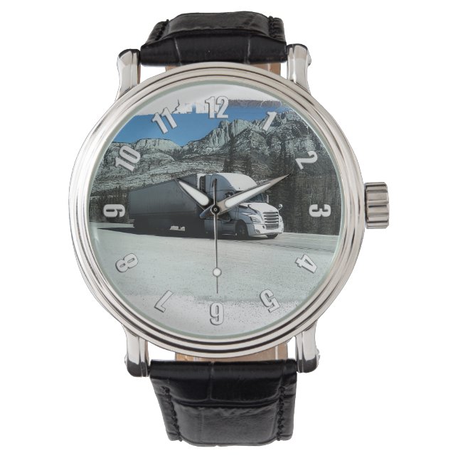 Rocky Mountain Hauler - Lkw-Fahrer Armbanduhr (Vorderseite)