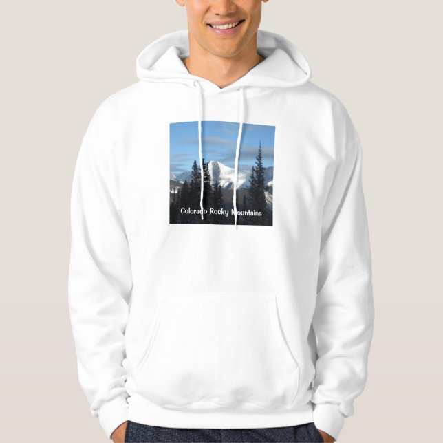 Rocky Mountain High, Colorado Rocky Mountains Hoodie (Vorderseite)