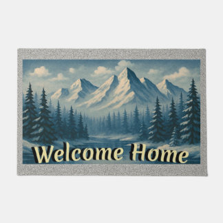 „ROCKY MOUNTAIN HOME" Indoor/Outdoor Fußmatte