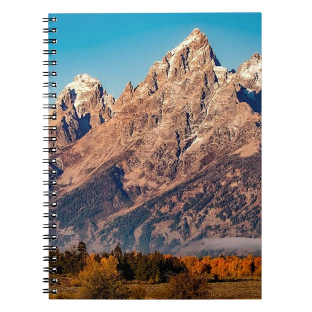 Rocky mountain image on notebook notizblock (Vorderseite)