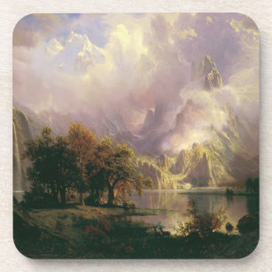 Rocky Mountain Landschaft Majestic Landschaft Getränkeuntersetzer