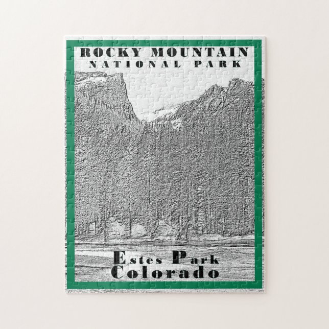 Rocky Mountain National Park - 11x14 - 252 Stk. (Vertikal)