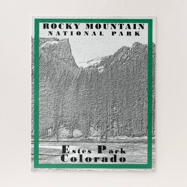 Rocky Mountain National Park - 16x20 - 520 Stk. (Vertikal)
