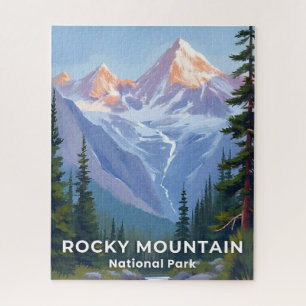 Rocky Mountain National Park Colorado Reise Kunst