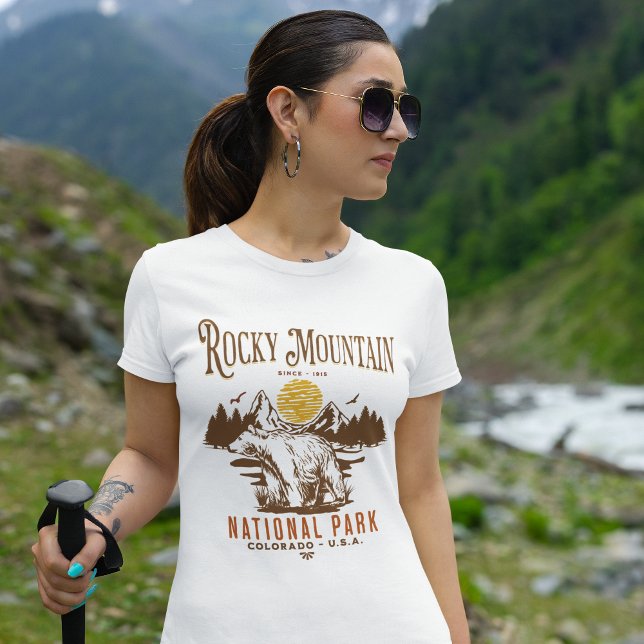 Rocky Mountain National Park Fun landscape T-Shirt (Von Creator hochgeladen)