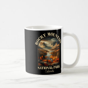 Rocky Mountain National Park Herbst Camping Kaffeetasse