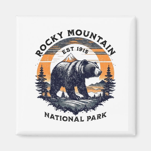 Rocky Mountain National Park  Magnet (Vorne)