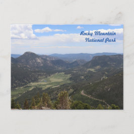 Rocky Mountain National Park on a Sunny Day Postkarte
