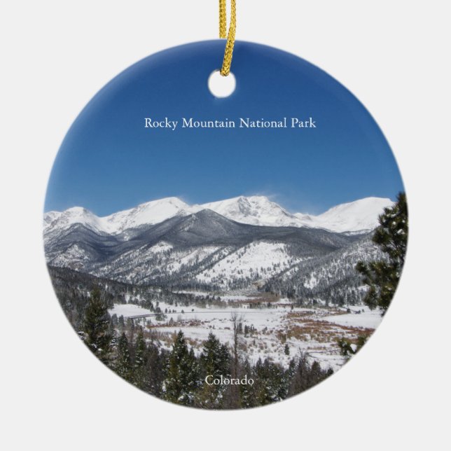 Rocky Mountain National Park ornament (Vorne)