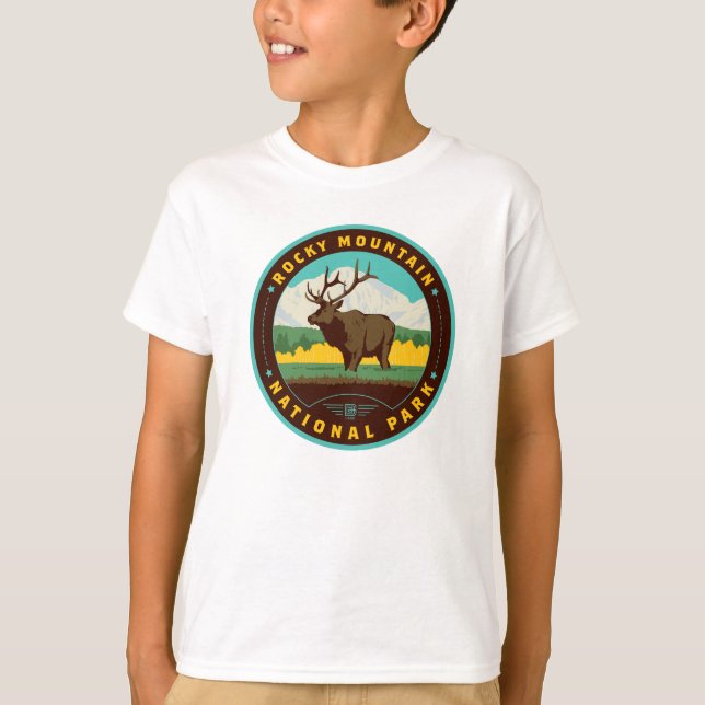Rocky Mountain National Park T-Shirt (Vorderseite)
