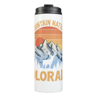 Rocky Mountain National Park Tumbler Reise Thermosbecher