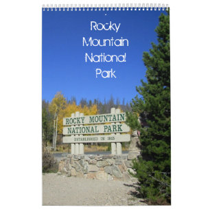 Rocky Mountain Nationalpark 24-monatig Kalender