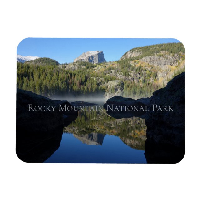 Rocky Mountain Nationalpark Bären am See Magnet (Horizontal)